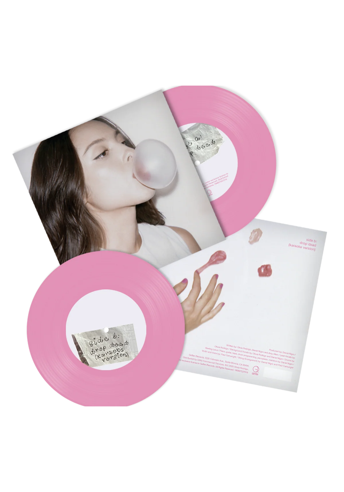 Olivia Rodrigo - drop dead 7 inch LP / 7吋彩膠