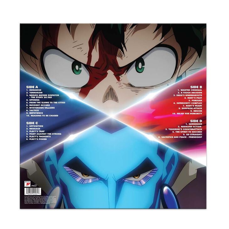 我的英雄學院 - My Hero Academia 世界英雄任務原聲帶 2LP / 彩膠