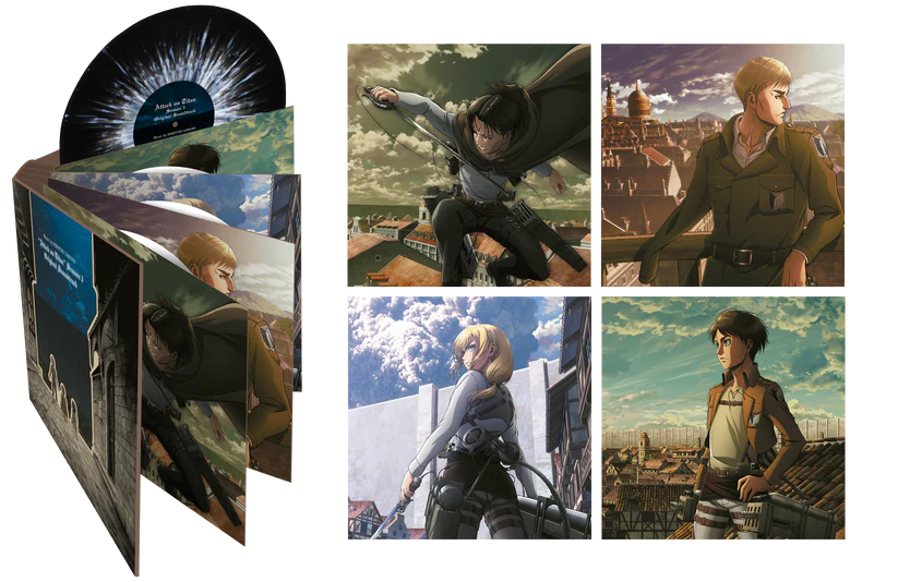 進擊的巨人 - Attack on Titan Season 3 Soundtrack 第三季原聲帶 LP / 黑膠 彩膠