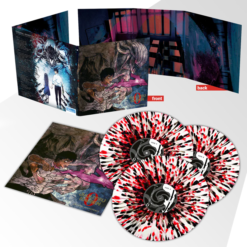 咒術迴戰 - JUJUTSU KAISEN 0 Soundtrack 原聲帶 3LP / 黑膠 彩膠