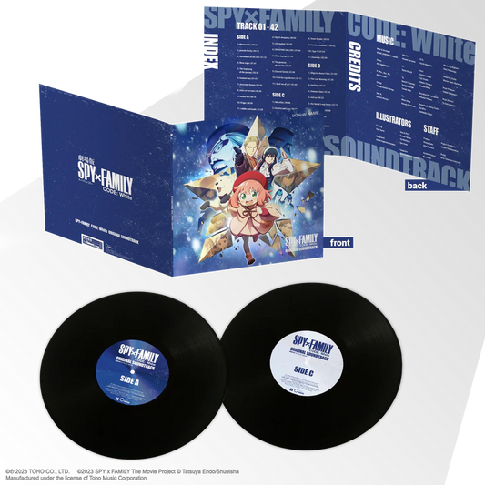 間諜家家酒 - SPY x FAMILY Code: WHITE Soundtrack 原聲帶 2LP / 黑膠