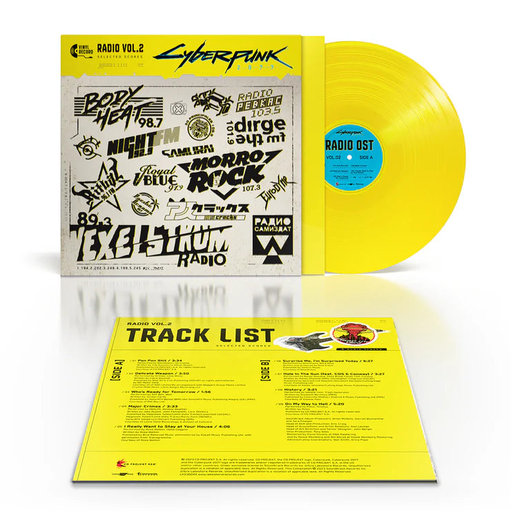 Cyberpunk - 2077 Night City Radio Volume2 LP / 彩膠