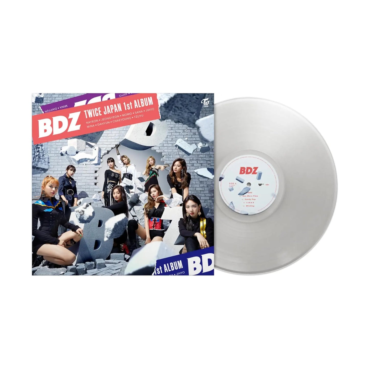 TWICE - BDZ JAPAN 1nd ALBUM LP / 彩膠