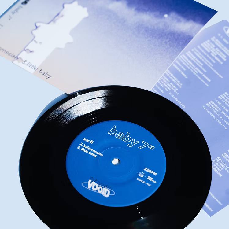 VOOID - baby 7 inch LP / 黑膠
