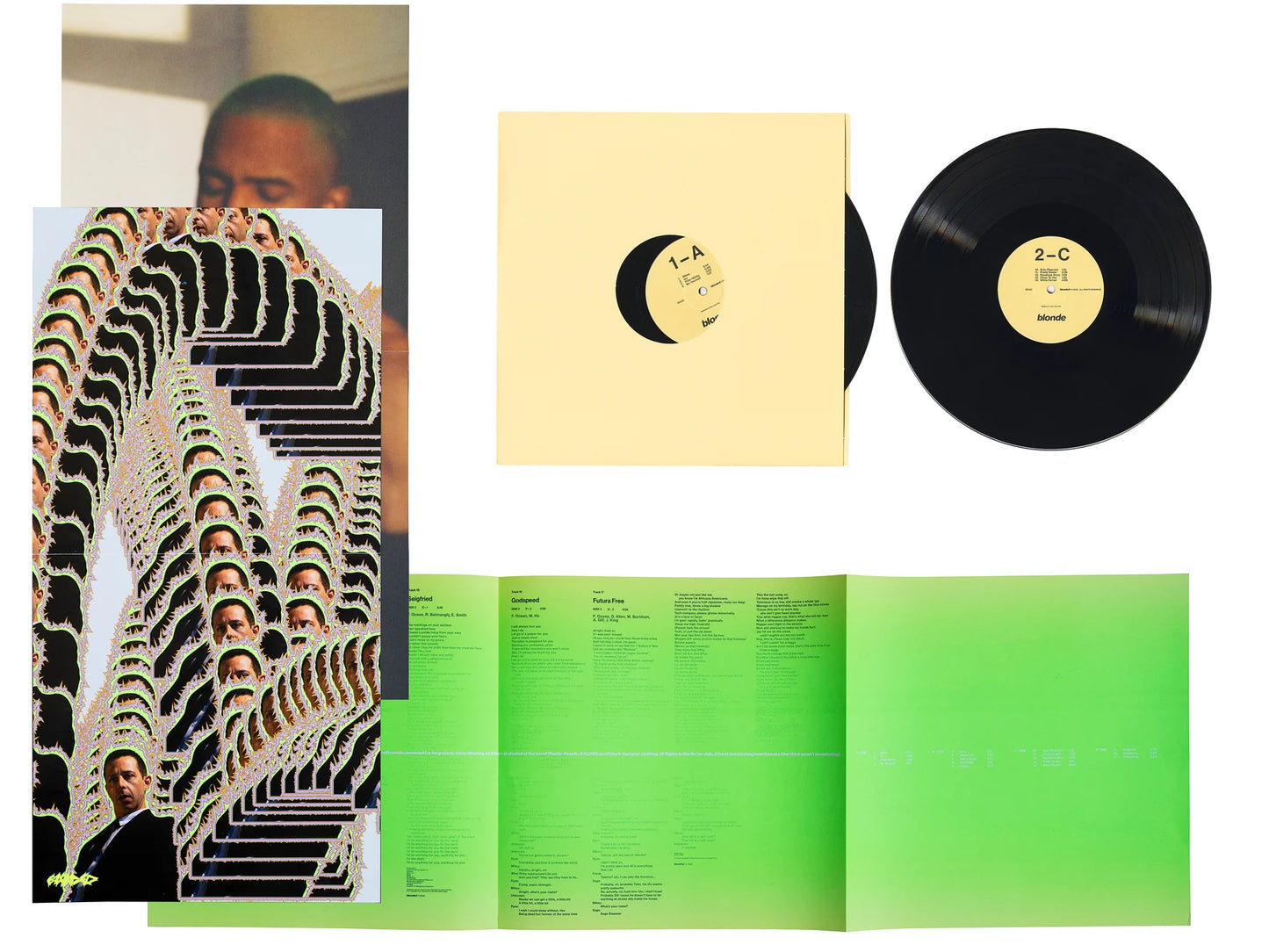 BLONDE - frank ocean 2LP / 黑膠 + 大海報