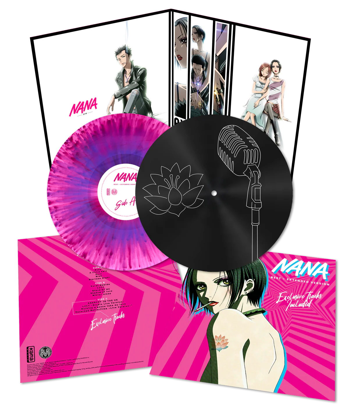 Nana - Nana BEST Extended Version 2LP / 彩膠 (五月最終補貨)