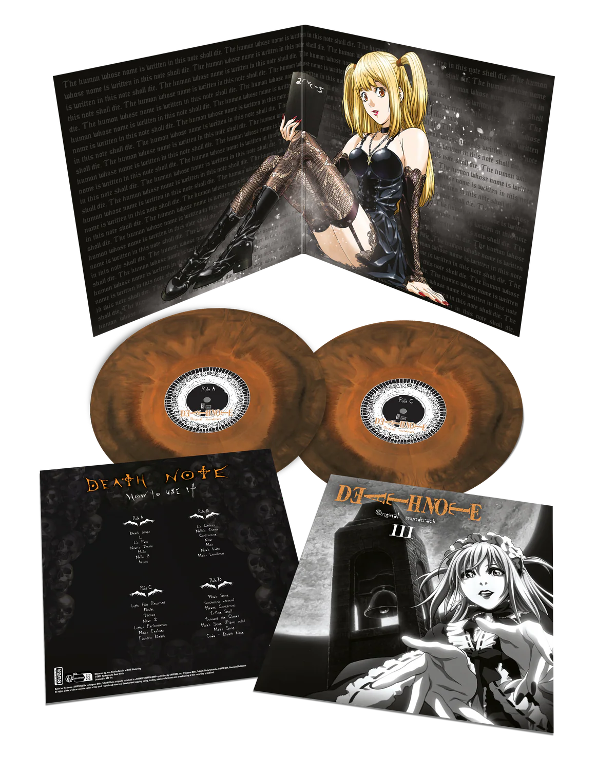 死亡筆記本 - Death Note Soundtrack Vol.3 原聲帶 2LP / 彩膠