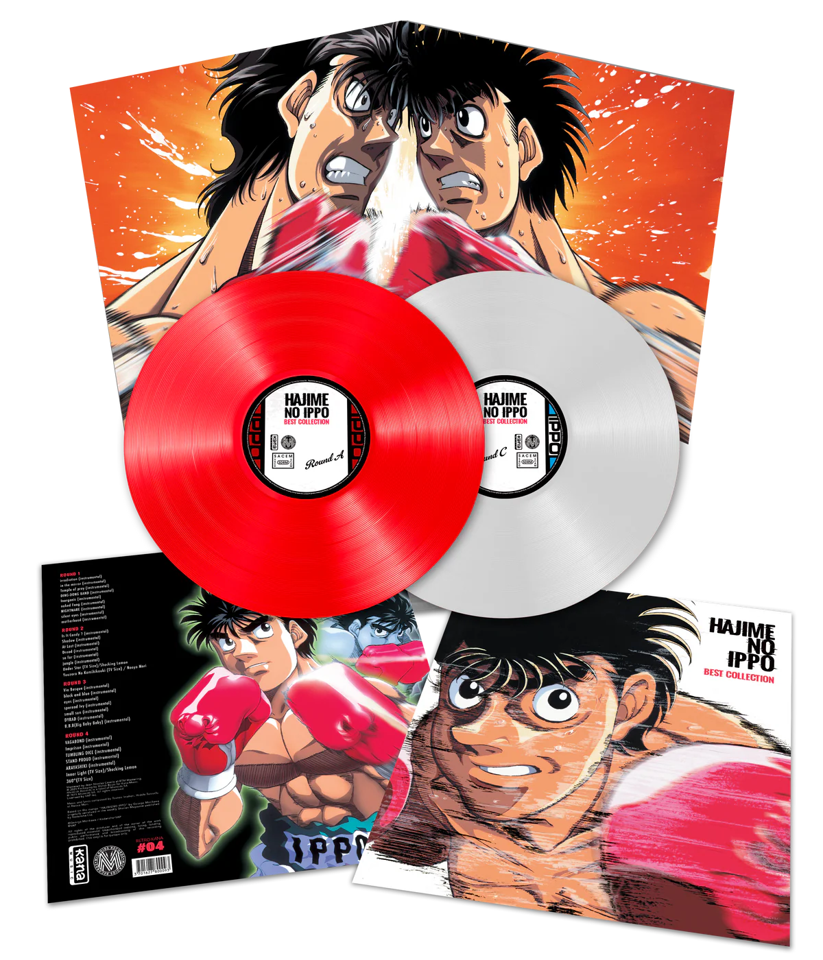 第一神拳 - Hajime No Ippo Best Collection 2LP / 彩膠