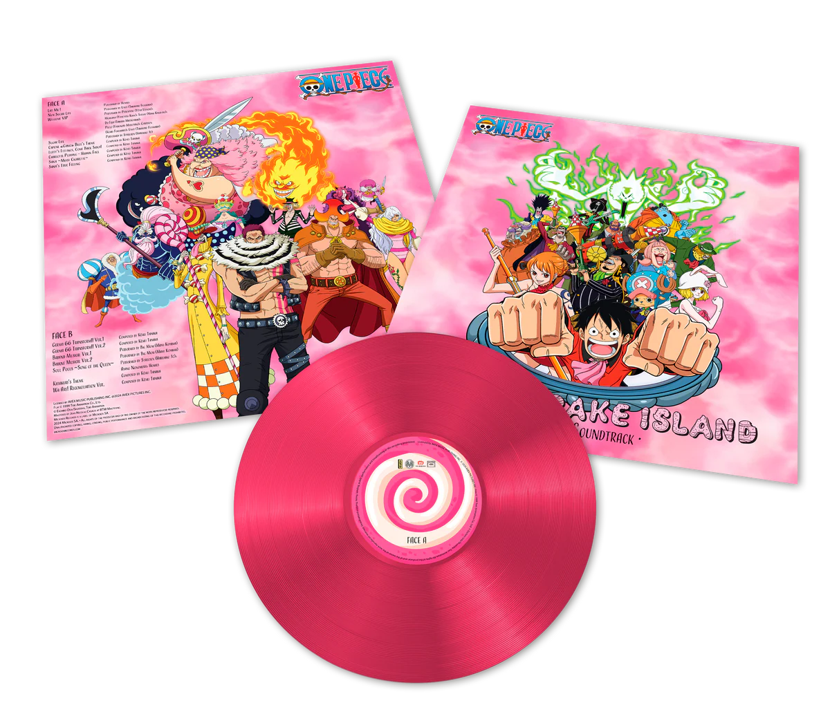 One Piece - Soundtrack 全系列原聲帶 LP / 彩膠
