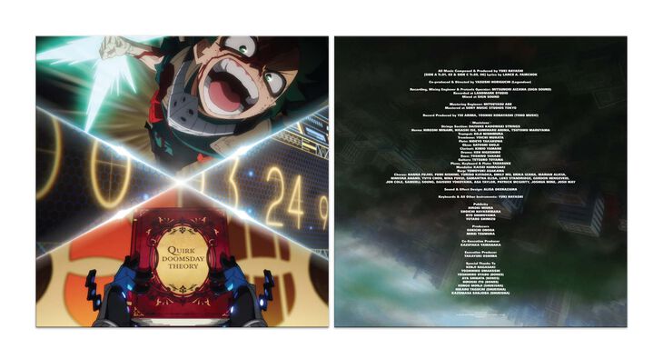 我的英雄學院 - My Hero Academia 世界英雄任務原聲帶 2LP / 限定色彩膠