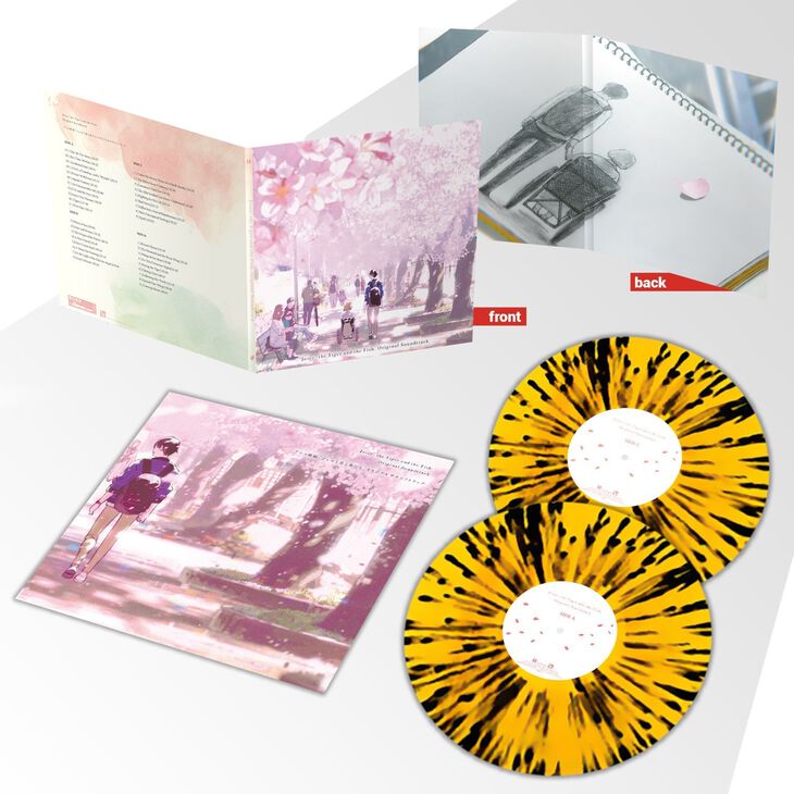 喬瑟與虎與魚群動畫版 - Josee, the Tiger and the Fish 原聲帶 2LP / 黑膠 彩膠
