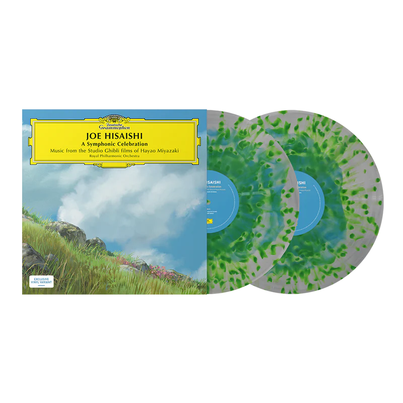 久石讓Joe Hisaishi - 宮崎駿動畫交響樂 A Symphonic Celebration 2LP / 黑膠 彩膠 圖膠