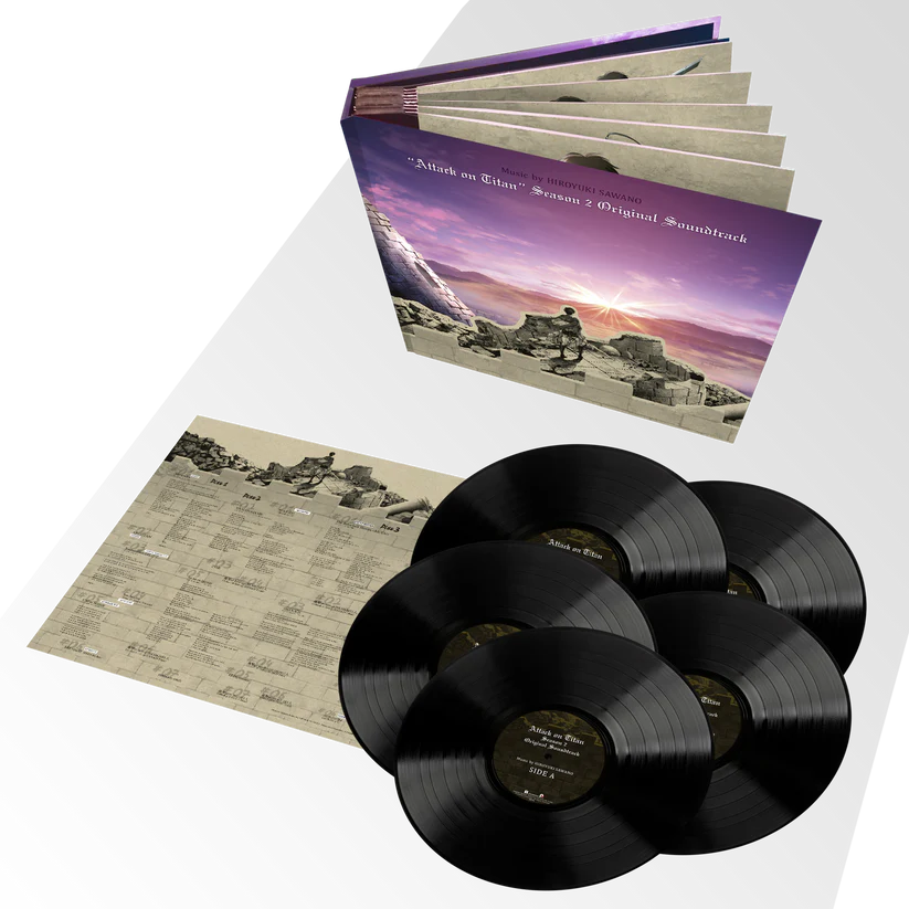 進擊的巨人 - Attack on Titan Season 2 Soundtrack 第二季原聲帶 LP / 黑膠
