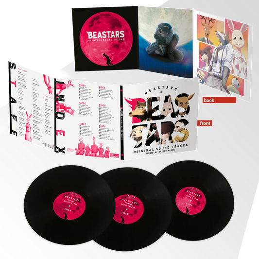 BEASTARS - Season 1 Soundtrack 第一季原聲帶 3LP / 黑膠（書＆海報）
