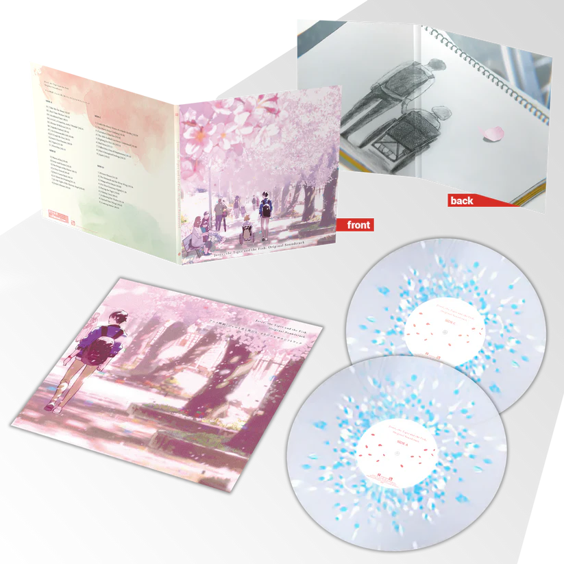 喬瑟與虎與魚群動畫版 - Josee, the Tiger and the Fish 原聲帶 2LP / 黑膠 彩膠