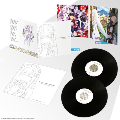 從零開始的異世界生活 - Re: Life in a different world from zero 第一季原聲帶 2LP / 黑膠
