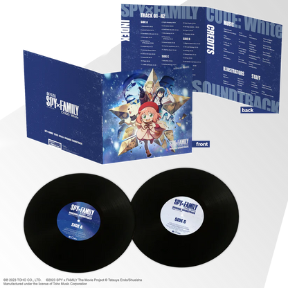 間諜家家酒 - SPY x FAMILY Code: WHITE Soundtrack 原聲帶 2LP / 黑膠
