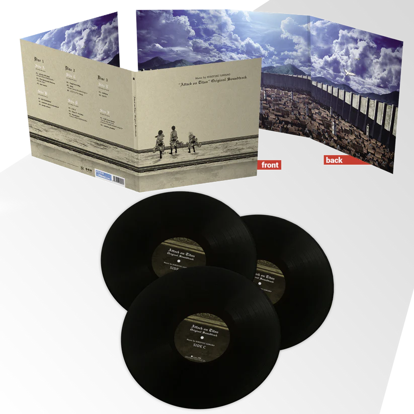 進擊的巨人 - Attack on Titan Season 1 Soundtrack 第一季原聲帶 LP / 黑膠