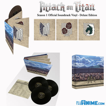 進擊的巨人 - Attack on Titan Season 1 Soundtrack 第一季原聲帶 LP / 黑膠