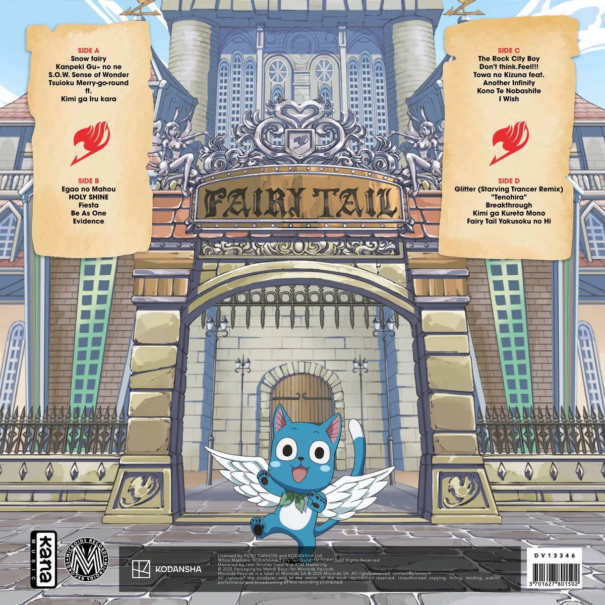Fairy Tail - 魔導少年 妖精的尾巴 Best Collection 2LP / 彩膠
