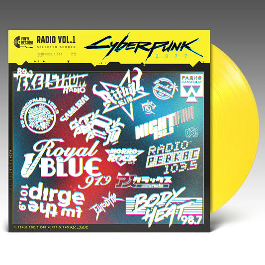 Cyberpunk - 2077 Night City Radio Volume1 LP / 彩膠