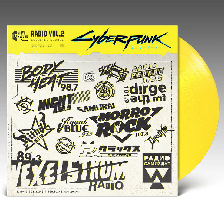 Cyberpunk - 2077 Night City Radio Volume2 LP / 彩膠