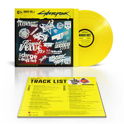 Cyberpunk - 2077 Night City Radio Volume1 LP / 彩膠