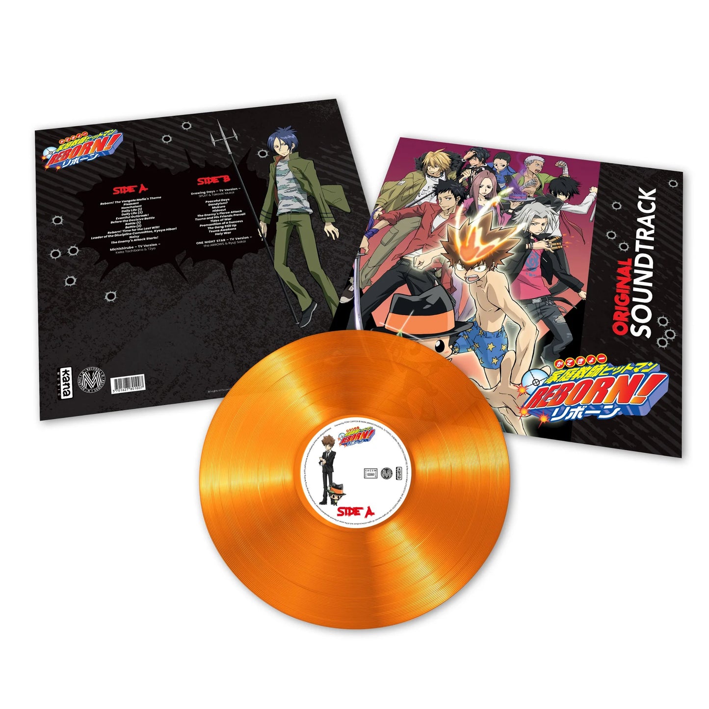 家庭教師 - HITMAN REBORN SOUNDTRACK 原聲帶 LP / 彩膠