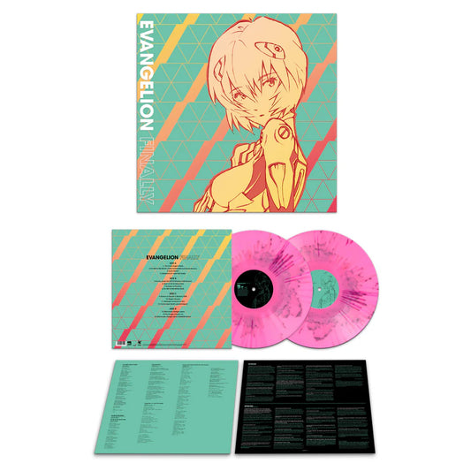 新世紀福音戰士 - 高橋洋子&林原慧 Evangelion Finally 2LP / 彩膠
