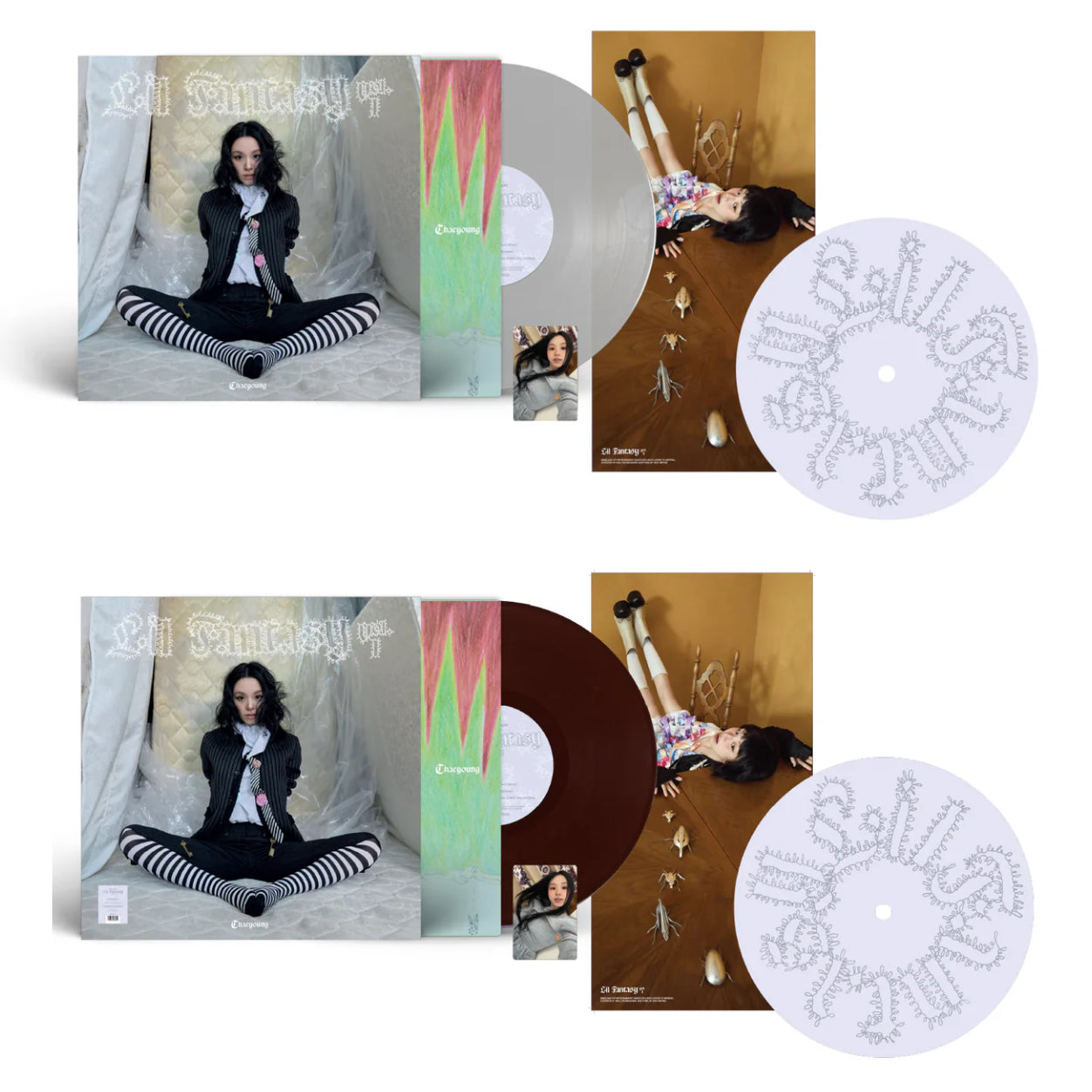 Twice - 彩瑛 LIL FANTASY vol.1 LP / 彩膠＆小卡＆海報＆唱盤墊