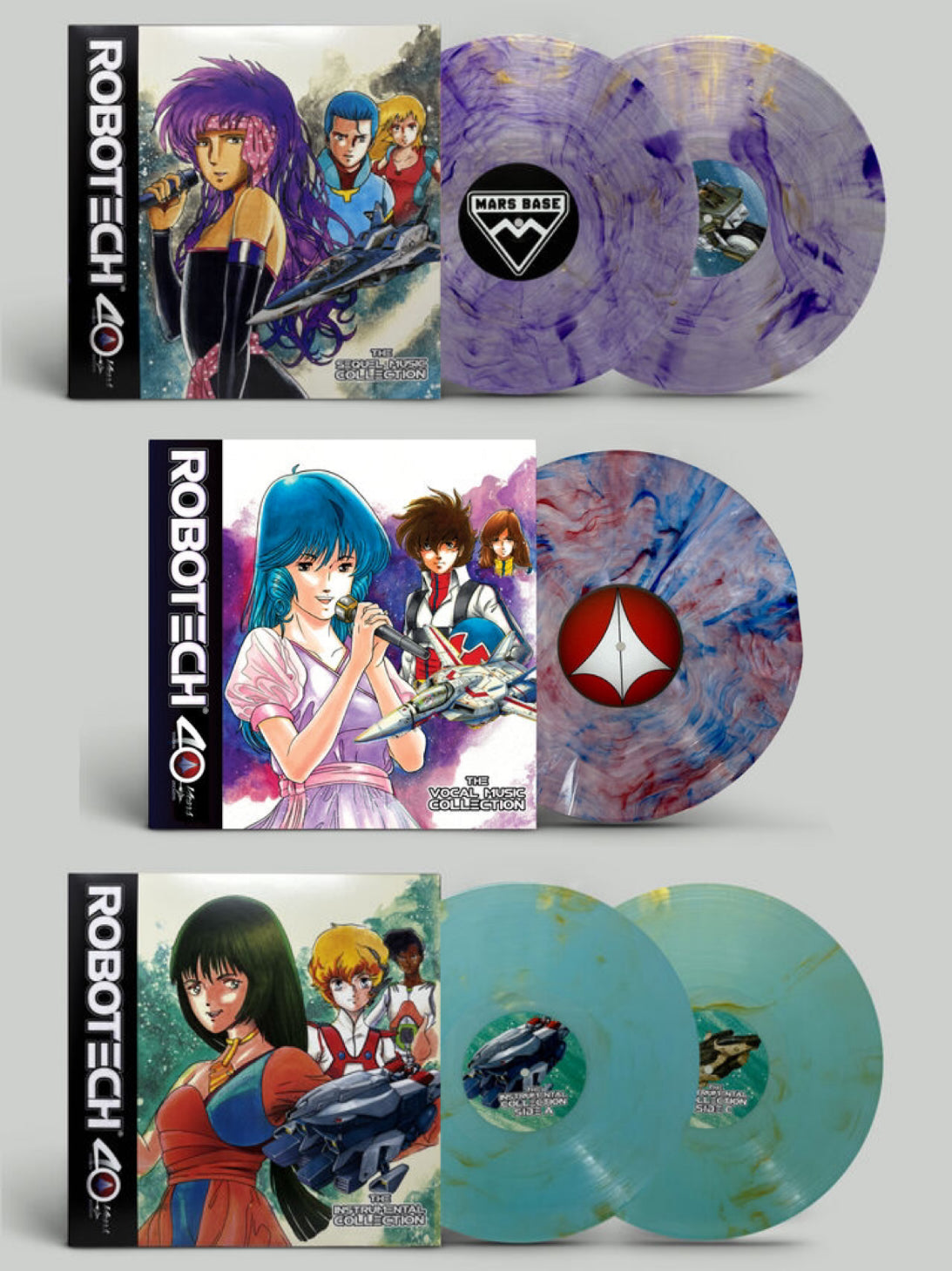太空堡壘Robotech - 40周年紀念彩膠