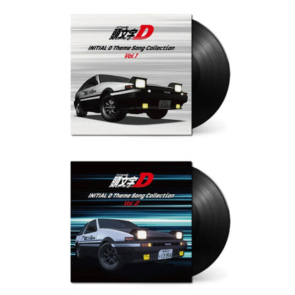 頭文字 D - 主題曲精選 Vol.1＆Vol.2 LP / 黑膠