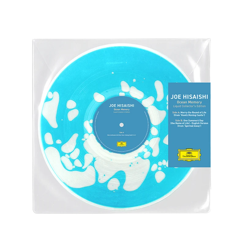 久石讓 Joe Hisaishi - 宮崎駿動畫交響樂 限量5000張 LP / 天空藍液態膠