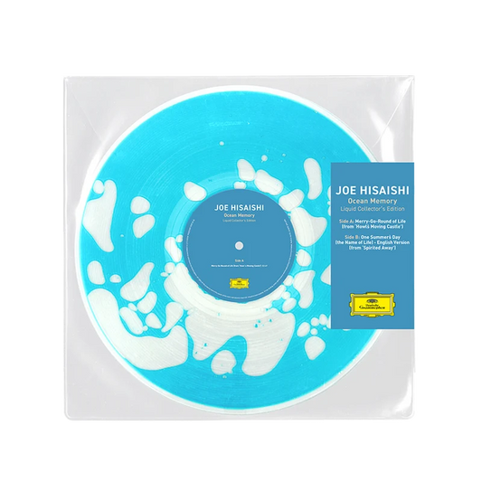 久石讓 Joe Hisaishi - 宮崎駿動畫交響樂 限量5000張 LP / 天空藍液態膠