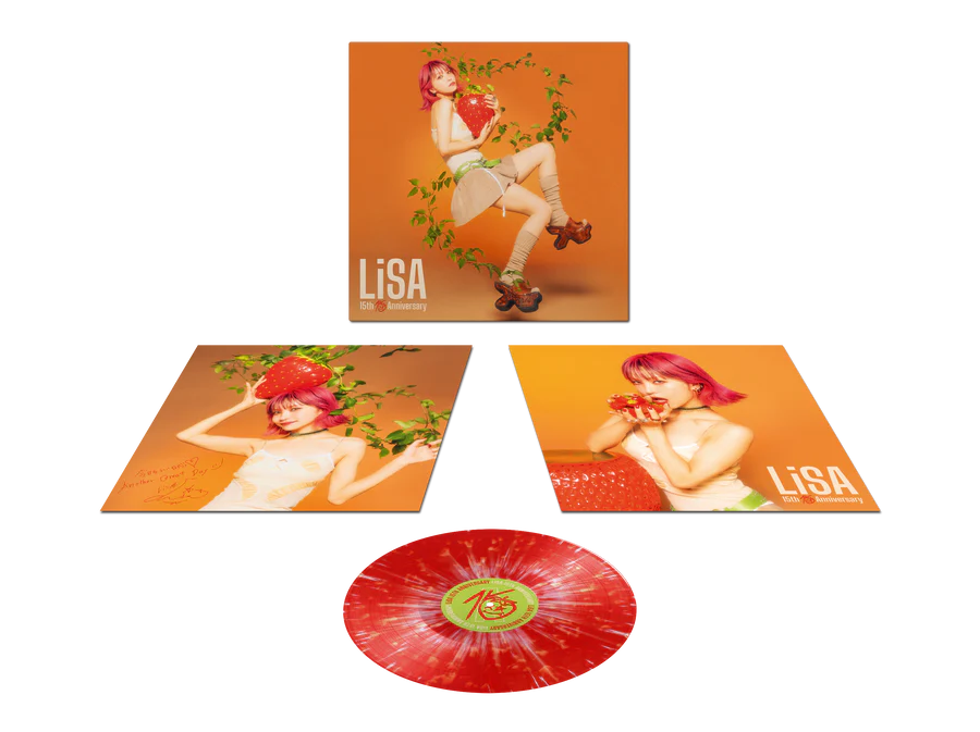 LiSA - 15周年人氣動漫主題曲紀念彩膠