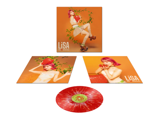 LiSA - 15周年人氣動漫主題曲紀念彩膠