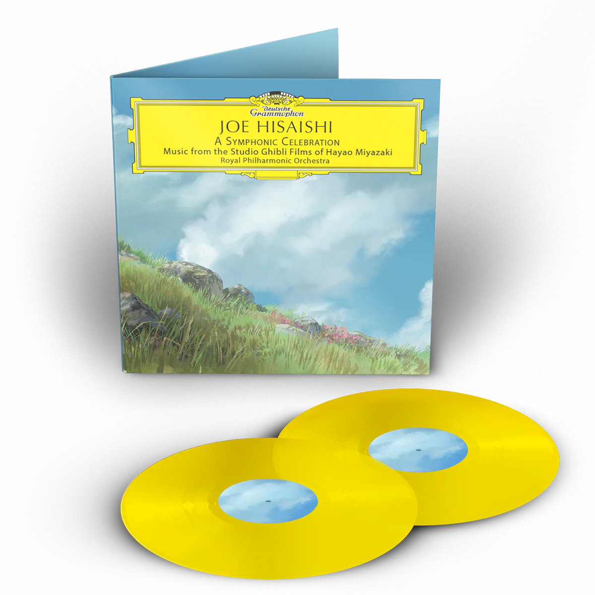 久石讓Joe Hisaishi - 宮崎駿動畫交響樂 A Symphonic Celebration 2LP / 黑膠 彩膠 圖膠