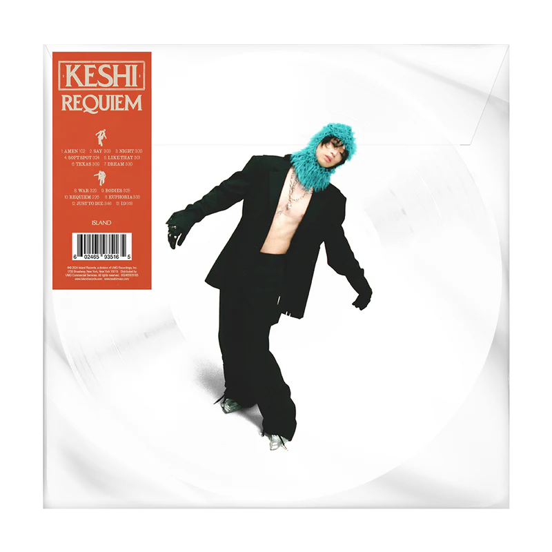 Keshi - Requiem Signed LP / 簽名黑膠 海報彩膠 限定圖膠 限定封面